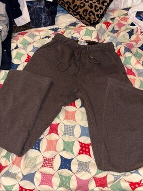 UGG Dark Charcoal Fleece Sweatpants